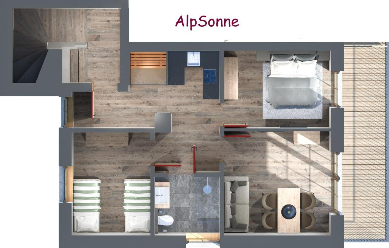 Apartmán Alpfee Lechtal Bach  Exteriér fotografie