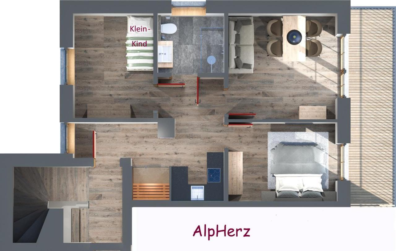 Apartmán Alpfee Lechtal Bach  Exteriér fotografie